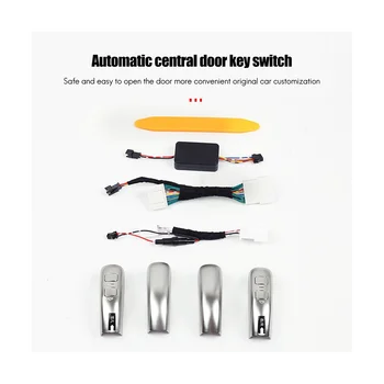 Car ABS покритие електрически бутон за превключване на средната врата Авточасти за TOYOTA Alphard Vellfire 2015-2022