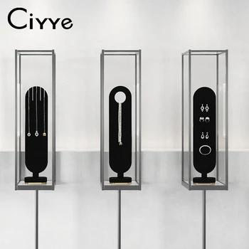 Ciyye магнитни бижута дисплей стойка притежателя популярни обеци пръстени колиета гривни перлени колиета бижута дисплей багажник комплект