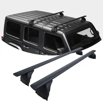 JK JL JT Car Offroad 4x4 Авто аксесоари Алуминиев багажник за покрив за wrangler