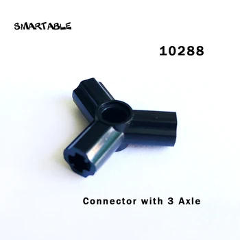 Smartable високотехнологичен конектор с 3 ос дупка строителни блокове части играчки за деца съвместими 10288 30pcs / комплект