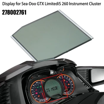 Екран на арматурното табло за Sea-Doo GTX RXT 2009-2012 Цифров LCD габарит клъстер 278002761 Резервни аксесоари