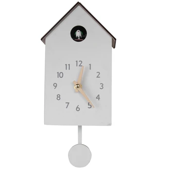 Модерен кукувица птица дизайн кварц стена висящи часовник таймер кварц стена часовник за домашен офис декорация