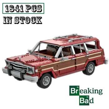 Нова MOC154446 драма Breaking Bad Grand Wagoneer - колата на Скайлър Уайт Модел Технически градивен блок Играчки за момчета Подаръци за рожден ден