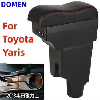 Ново за Toyota Yaris кутия за подлакътници за Toyota Yaris хибридна кутия за подлакътници за автомобили специален многофункционален акумулаторен пепелник 2015-2021