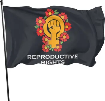 Правата на жените са човешки права протест флаг женски символ градина двор знамена на открито закрито парти декорации за дома жени подаръци