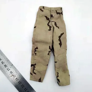 1/6 мащаб мъжки войник камуфлаж панталони модел за 12in действие фигура кукла играчки аксесоари