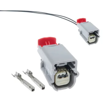 1 Комплект 2 пина 31402-2500 31403-2210 Автомобилен кабелен сноп Plug Auto Crash Knock Sensor Connector