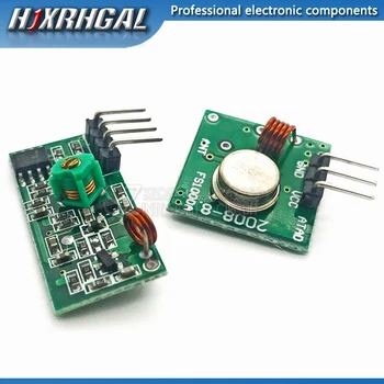 5 двойка (10pcs) 433Mhz RF предавател и приемник Модул комплект за Arduino / ARM / MCU WL diy 433mhz безжична безплатна доставка hjxrhgal