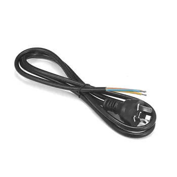 50pcs AU захранващ кабел 1.5m 1.8m Pigtail Lead Wire 3 Prong Австралия захранващ кабел за електрически вентилатор LED прожектор вакуумен усилвател