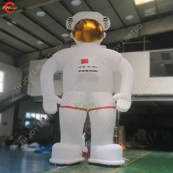8m 26ft висок Оксфорд материал надуваем астронавт карикатура преносим надуваем космонавт балон за дисплейна реклама