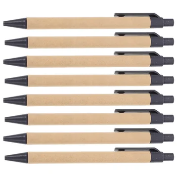 8pcs Ежедневна употреба писалки за писане Преносими химикалки Домакински писалки за писане Домашно снабдяване