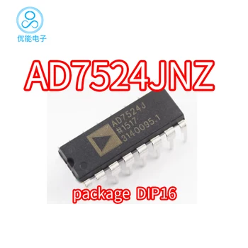AD7524JN AD7524JNZ AD7524 вграден пакет DIP-16 цифров към аналогов преобразувател чип
