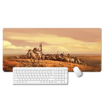 Age of Empires подложка за мишка Геймър кабинет компютър клавиатура бюро мат xxl компютър офис десктоп килим игри аксесоари подложка за мишка голям