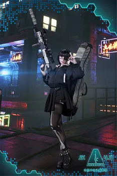 ARMSHEAD 1/6 JK SET Female Soldier 4.0 Armed Schoolgirl Suit Model Accessories Fit 12'' Action Figure Body В наличност