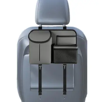 Car Организатор на задната седалка Многофункционална чанта за облегалка на седалката Мулти-джобно съхранение Интериорни аксесоари за автомобили Организация за пътуване за кола