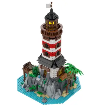 Empire Lighthouse Minifig Scale Модулна сграда 1144 броя MOC