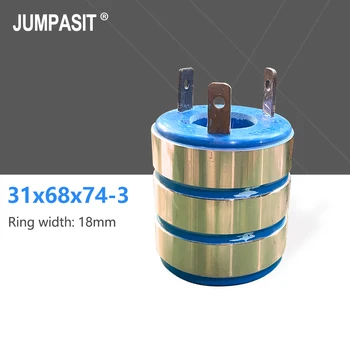 Jumpasit 31x68x74-3 3 начин 18mm приплъзване пръстен колектори за генератори мощност трансфер въртящи електрически конектори