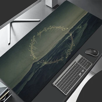 Laptop Office Large Table Mat 900x400 клавиатура L-Lord The of the Rings Аниме Game Mouse Pad XXL Laptop Office Soft Mousepad Rug