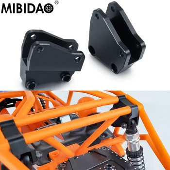 MIBIDAO 2Pcs метална предна шокова стойка за амортисьорна кула за 1/10 аксиален RBX10 AXI03005 RC верижен автомобил ъпгрейд части