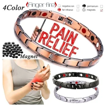Premium Texture Ladies Magnetic Therapy Magnet Bracelet Retro Creative Magnetic Weight Loss Healthy Jewelry