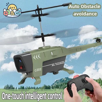 RC Хеликоптер 2.4Ghz 3.5H Избягване на препятствия Анти-сблъсък Дистанционно управление Дрон играчка Самолет Детски самолет Вътрешен полет Играчки Подаръци