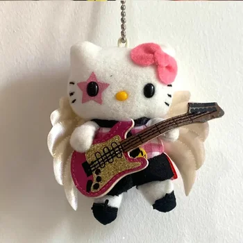 Sanrio Kawaii аниме сладък Hello Kitty ключодържател карикатура плюшени играчки ученическа чанта малка висулка Коледа Хелоуин момичета подаръци