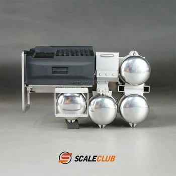 ScaleClub 1/14 ремарке камион FH750 модернизирана батерия кутия газ резервоар колан педал
