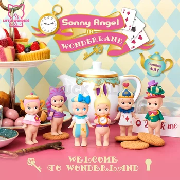 Sonny Angel Blind Box Hipper Wonderland Series 2020 Mysterious Box Cute Doll Mini Figures Toys Surprise Box Birthday Kawaii Gift