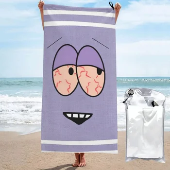 Southpark Towelie Beach Аксесоари Нова лятна микрофибърна кърпа за баня без пясък Бързосъхнещи кърпи за сърфНов продукт