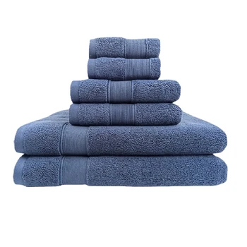 Ultra Soft 6 Pack комплект кърпи съдържа 2 кърпи за баня, 2 кърпи за ръце & 2 кърпи