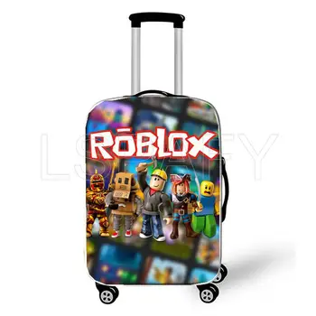 Багаж защитно покритие Hot ROBLOX модел куфар прахоустойчив капак количка участък плат случай еластични аксесоари за пътуване