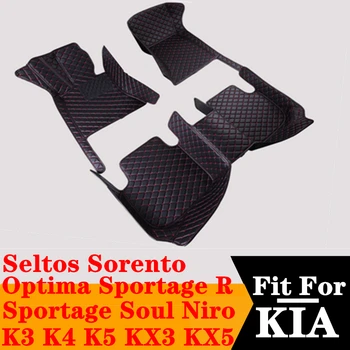 Водоустойчиви XPE автомобилни стелки Преден и заден подКапак за KIA Seltos Sportage R K5 Optima Sorento Soul K3 K4 Niro KX3 KX5