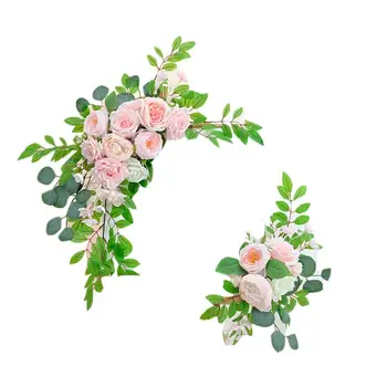 Добре дошли цвете 2 гроздове деликатен лесен грижи ясни вени сватбено тържество симулирани цвете парти полза