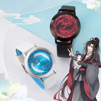 Истински в наличност Xingyunshi NAN MAN SHE MO DAO ZU SHI Wei Wuxian Lan Wangji аниме периферни часовник декорация модел играчки подарък