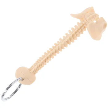 Малък човешки гръбначен стълб деца кола играчки пластмасови висулка ключодържател Pvc ключодържател