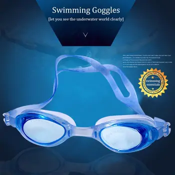 Момчета момичета с кутия водни спортове мъже жени очила очила против мъгла водоустойчиви очила за плуване