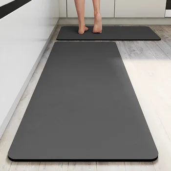 Неплъзгащ се кухненски килим омекотен комфортен стоящ кухненски мат водоустойчив и маслоустойчив етаж бегач мат за коридор баня