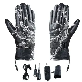 Отопляеми ръкавици за колоездене По-топли ръкавици с отопление за жени Акумулаторни риболовни ръкавици Зимни Essentials за туризъм мотоциклет