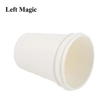 Появяващи се Чаша от празна ръка Магически трикове Супер реалистични чаши Затвори Трик Реквизит Ментализъм Етап Магически аксесоари